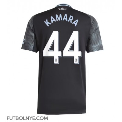 Camiseta Aston Villa Boubacar Kamara #44 Visitante Equipación 2025-26 manga corta Camiseta Aston Villa Boubacar Kamara #44 Visitante Equipación 2025-26 manga corta